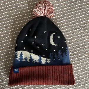 Night Sky Crescent Moon Hat